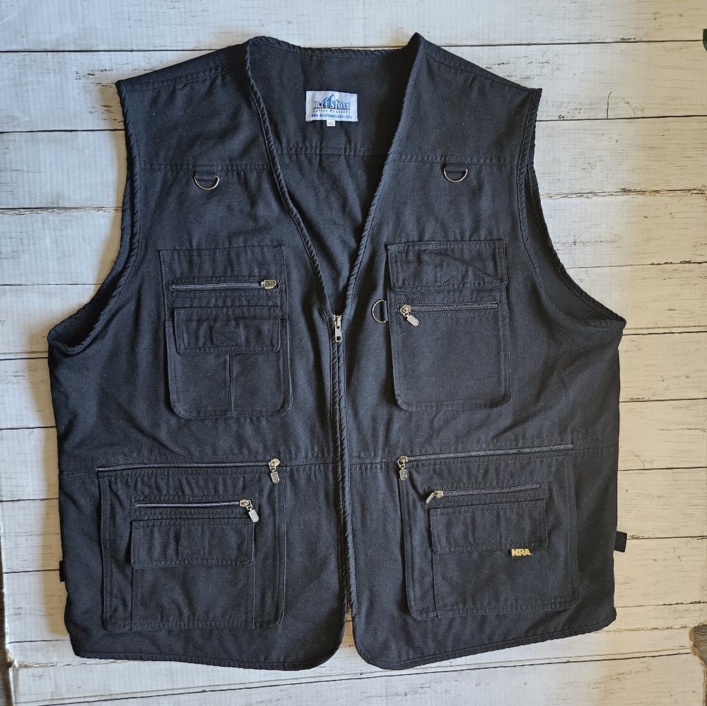 Bluestone Safety‎ Products Black Safety Vest 4XL